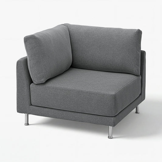UPPÅKRA corner module, Johanneshov dark grey, 105x95x105 cm