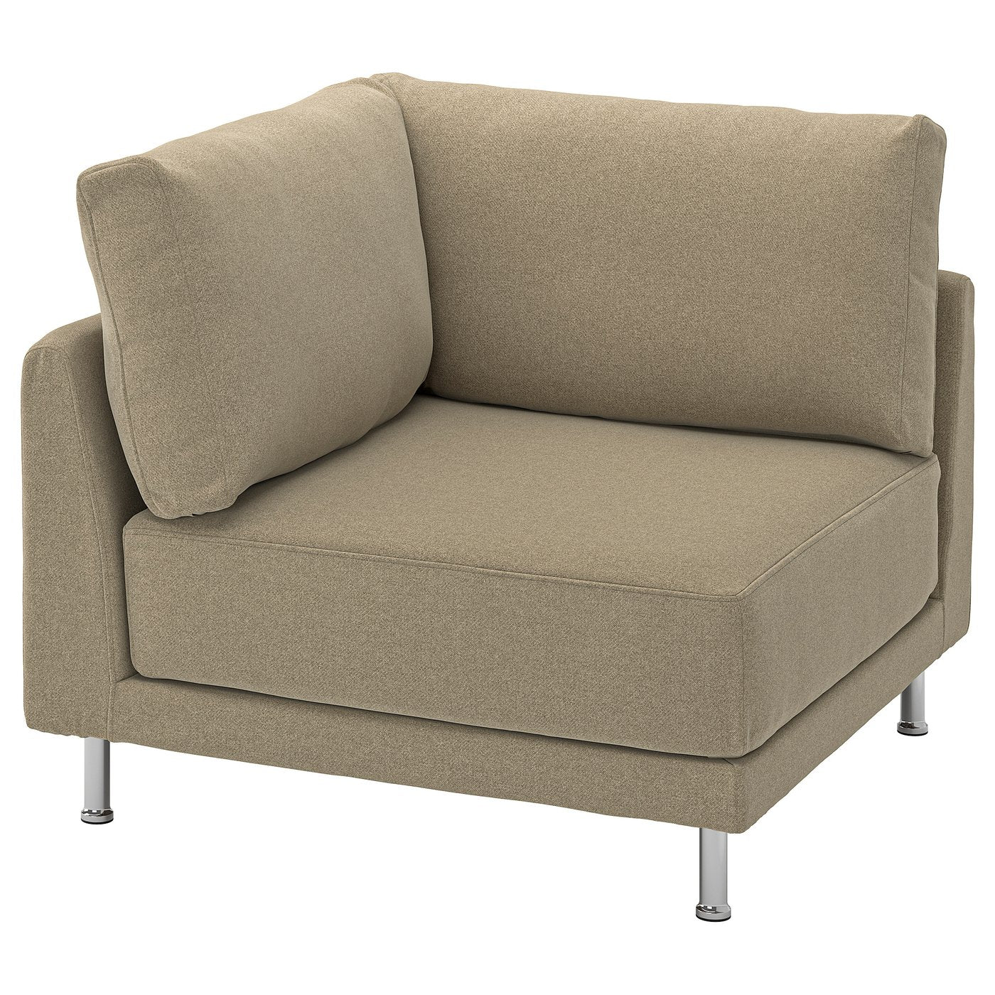 UPPÅKRA corner module, Johanneshov brown-beige, 105x95x105 cm