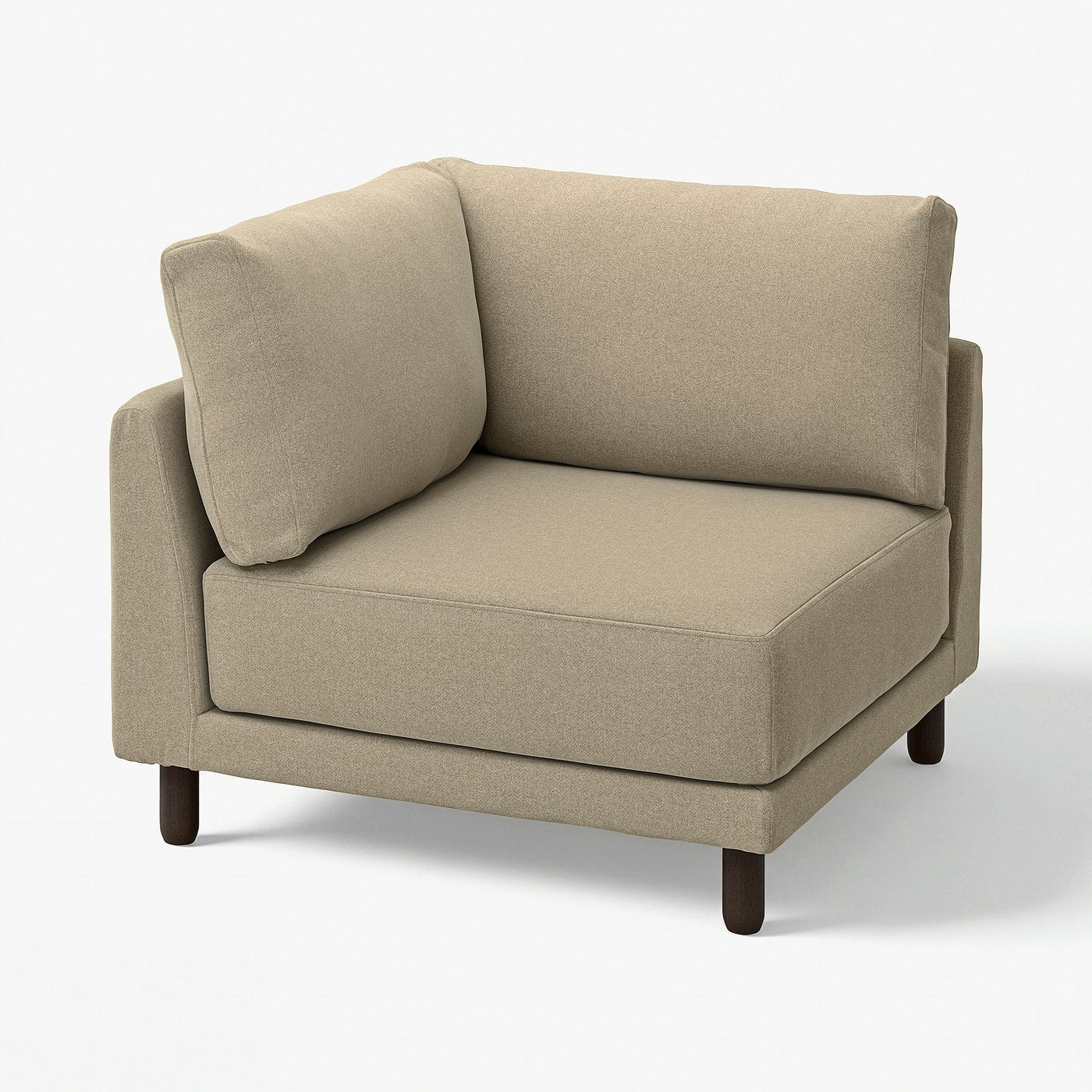 UPPÅKRA corner module, Johanneshov brown-beige, 105x95x105 cm