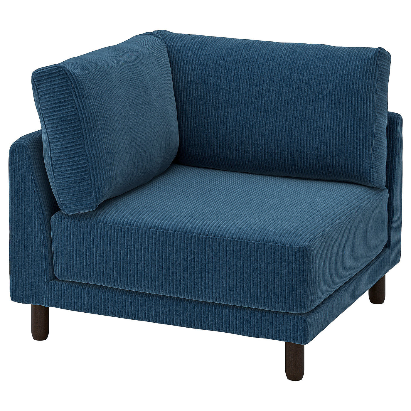 UPPÅKRA corner module, Samsala dark blue, 105x95x105 cm