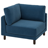 UPPÅKRA corner module, Samsala dark blue, 105x95x105 cm