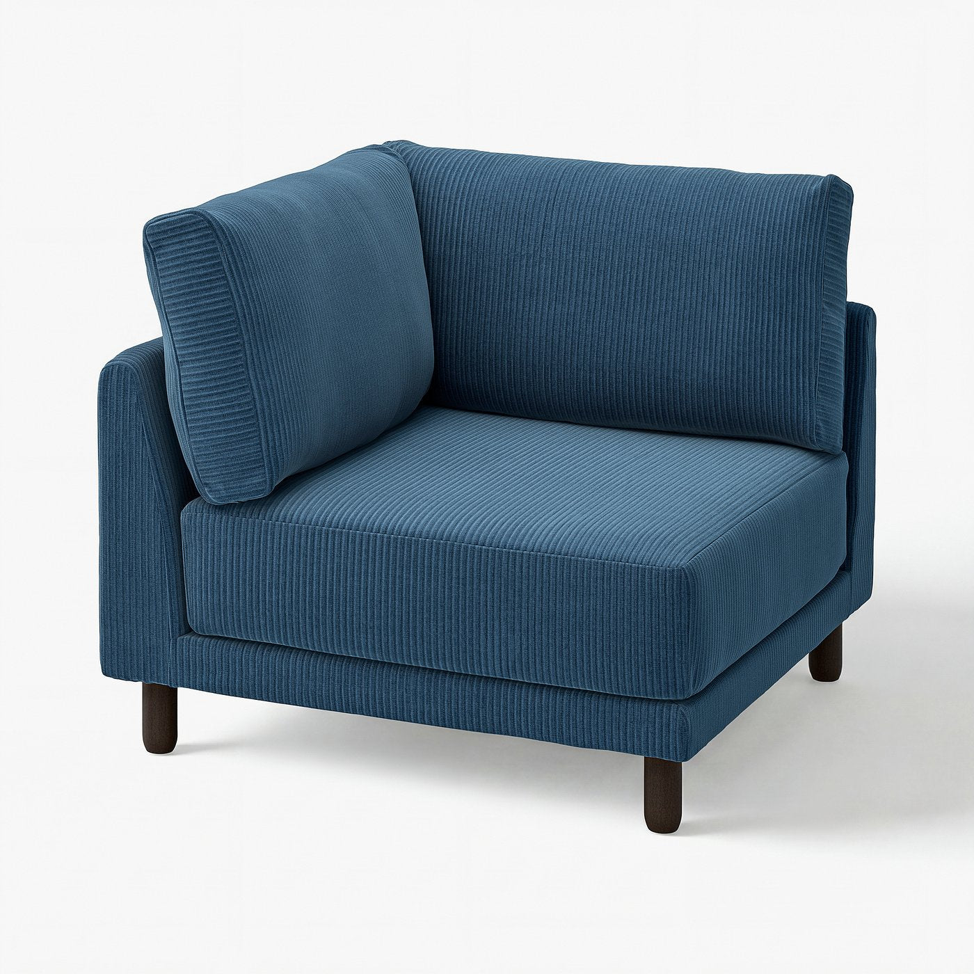 UPPÅKRA corner module, Samsala dark blue, 105x95x105 cm