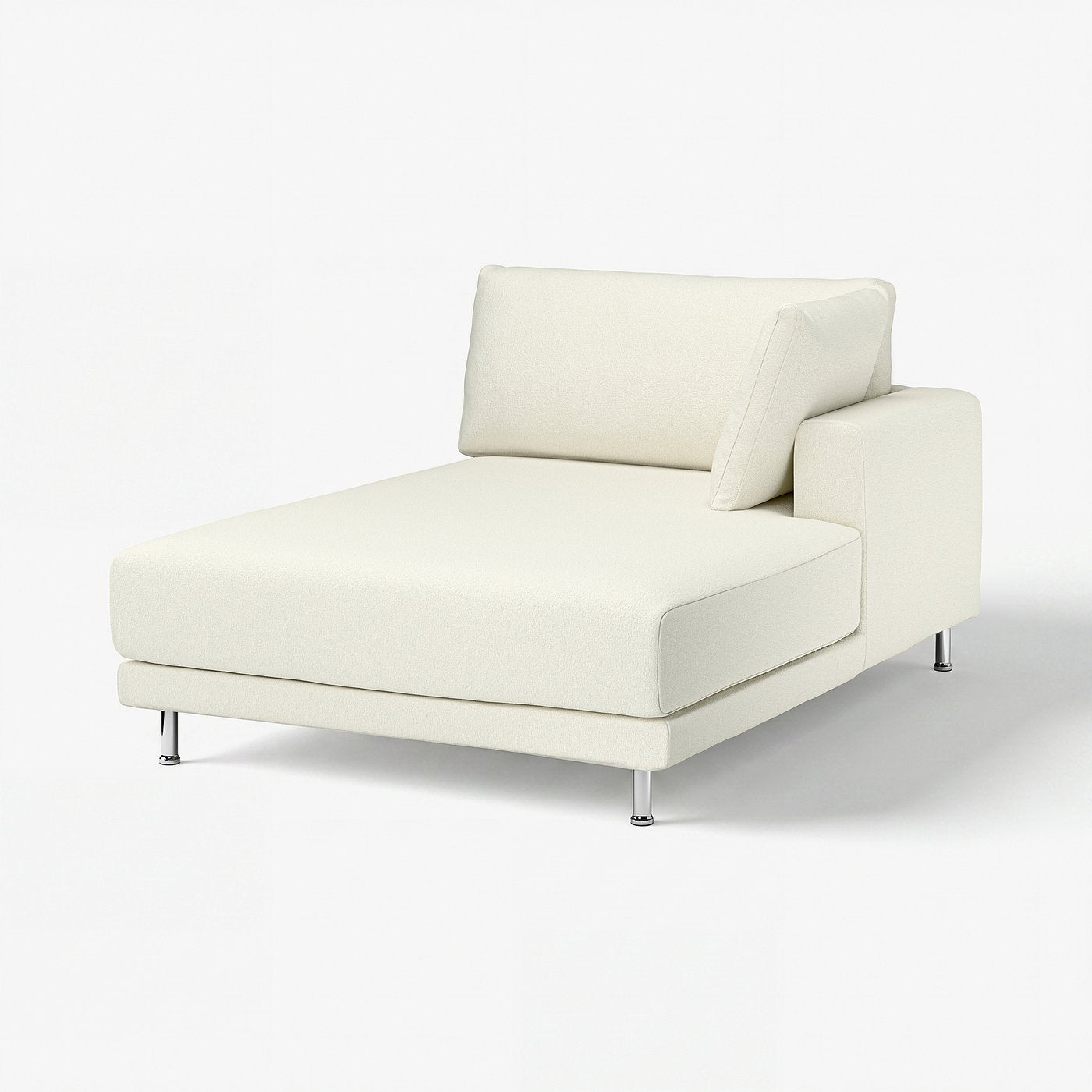UPPÅKRA cover chaise longue module, right, Axvall off-white, 70x71x95 cm