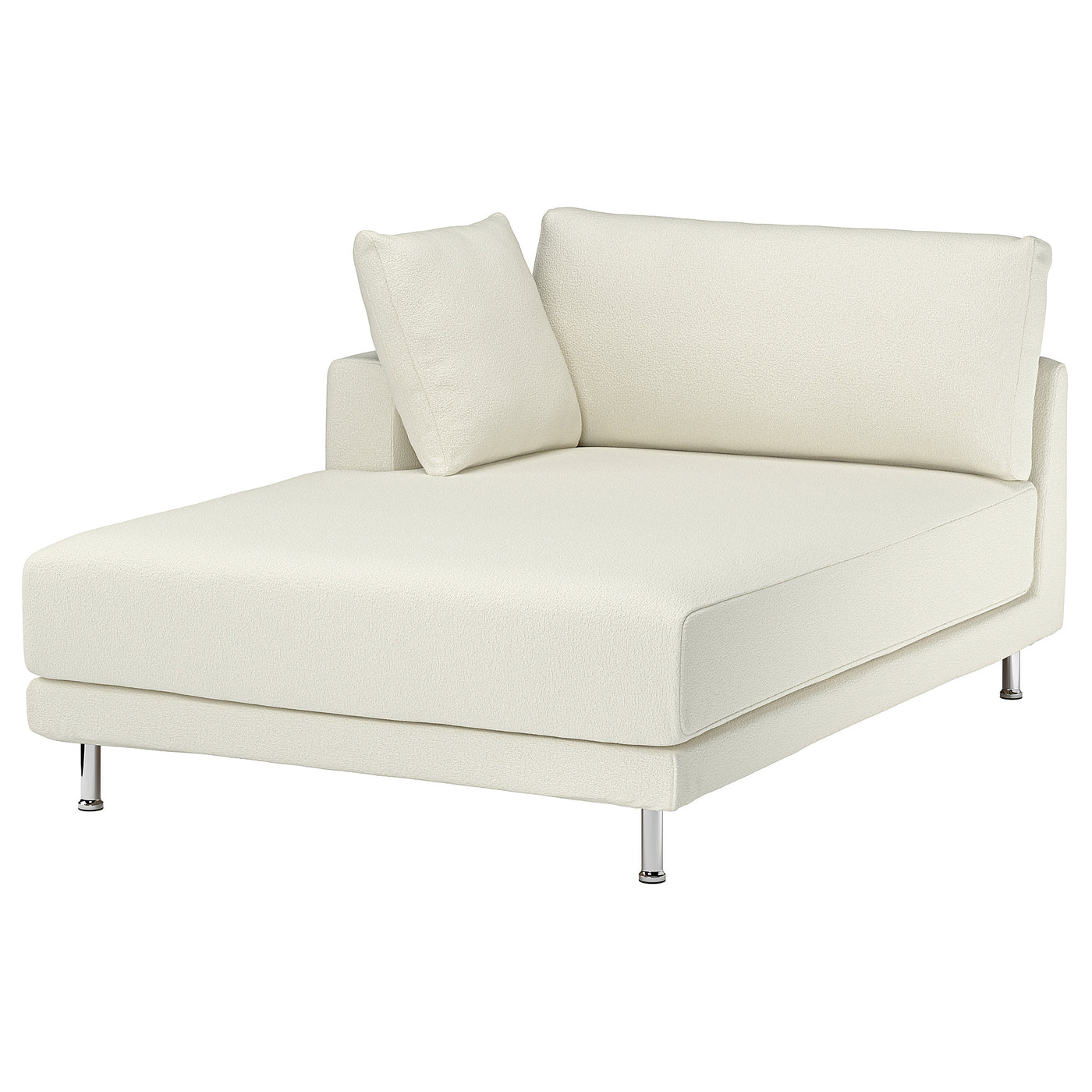 UPPÅKRA cover chaise longue module, left, Axvall off-white