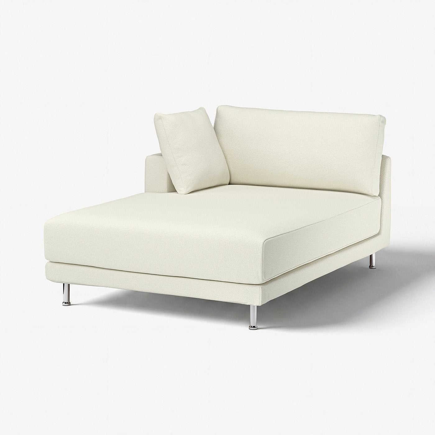 UPPÅKRA cover chaise longue module, left, Axvall off-white