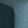 UPPÅKRA cover for 1.5-seat module, right, Axvall dark grey-blue, 70x71x95 cm