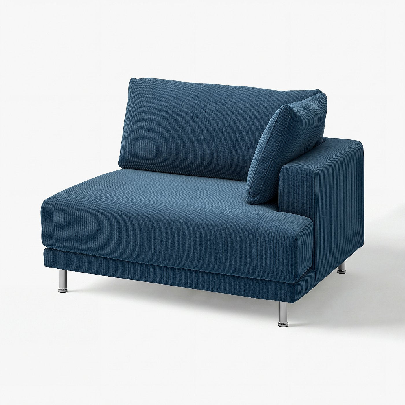 UPPÅKRA cover for 1.5-seat module, right, Samsala dark blue