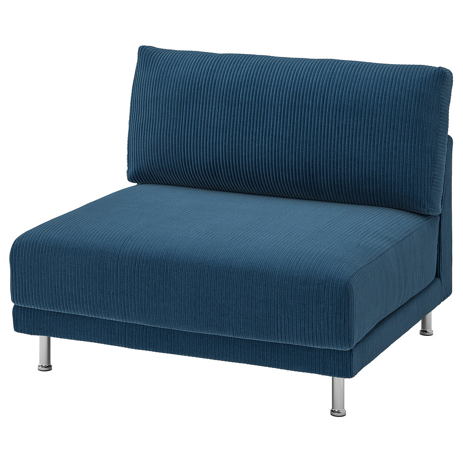 UPPÅKRA cover for 1.5-seat module, Samsala dark blue