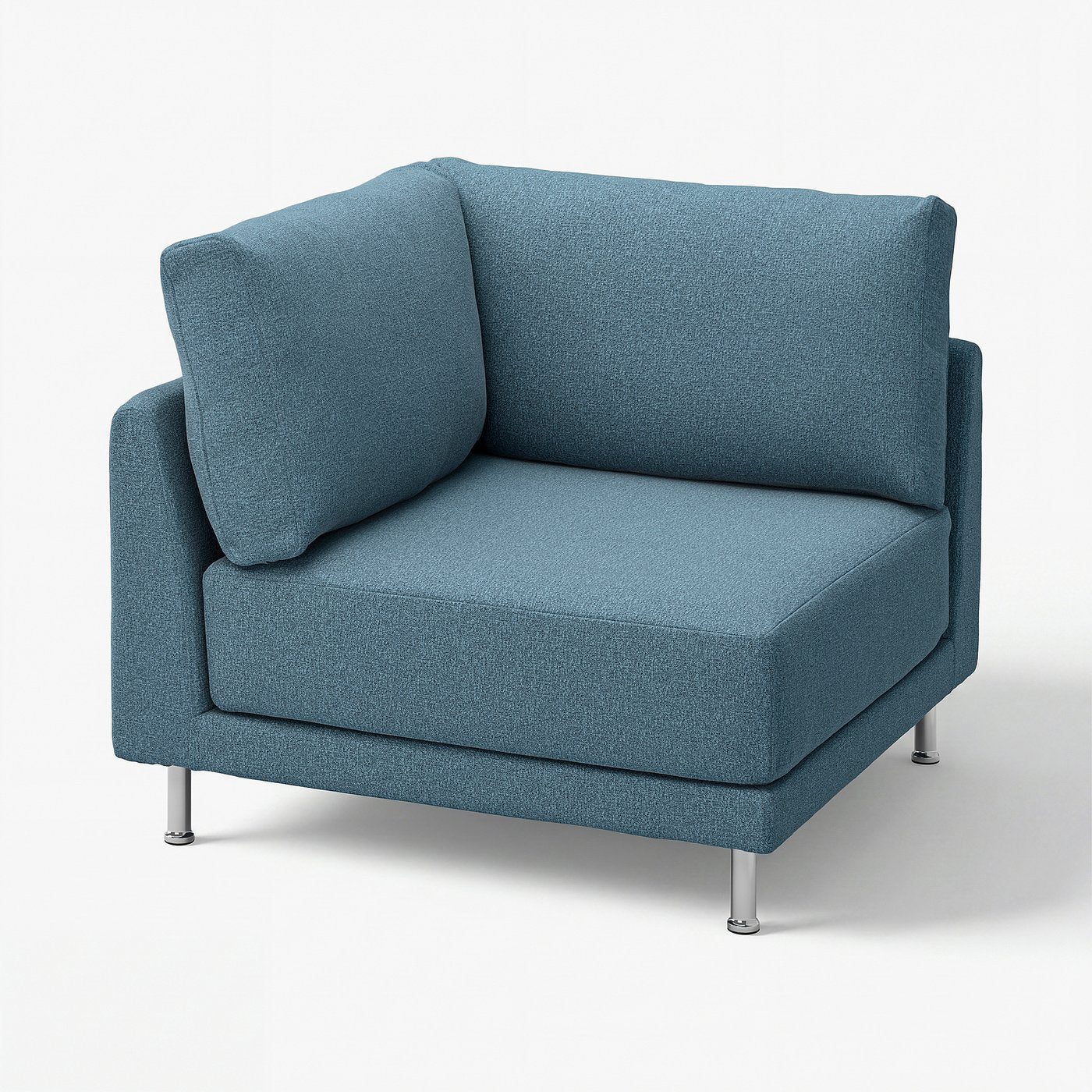 UPPÅKRA cover for corner module, Axvall dark grey-blue, 70x71x95 cm