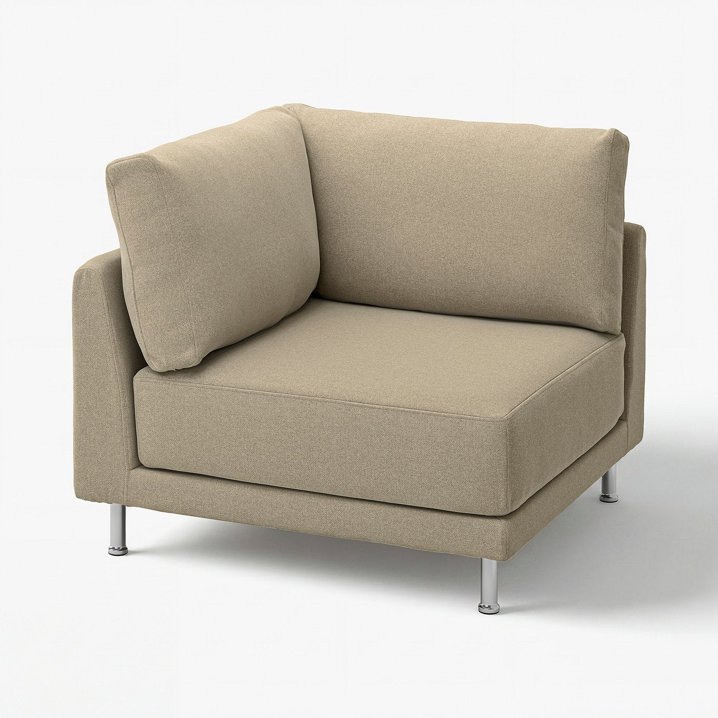 UPPÅKRA cover for corner module, Johanneshov brown-beige