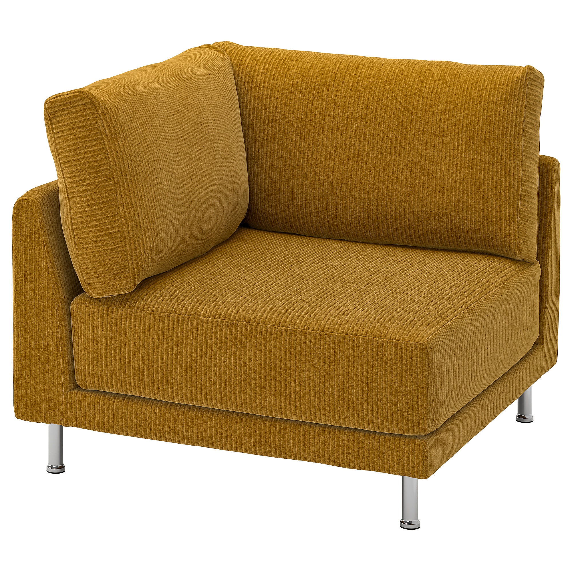 UPPÅKRA cover for corner module, Samsala yellow-brown