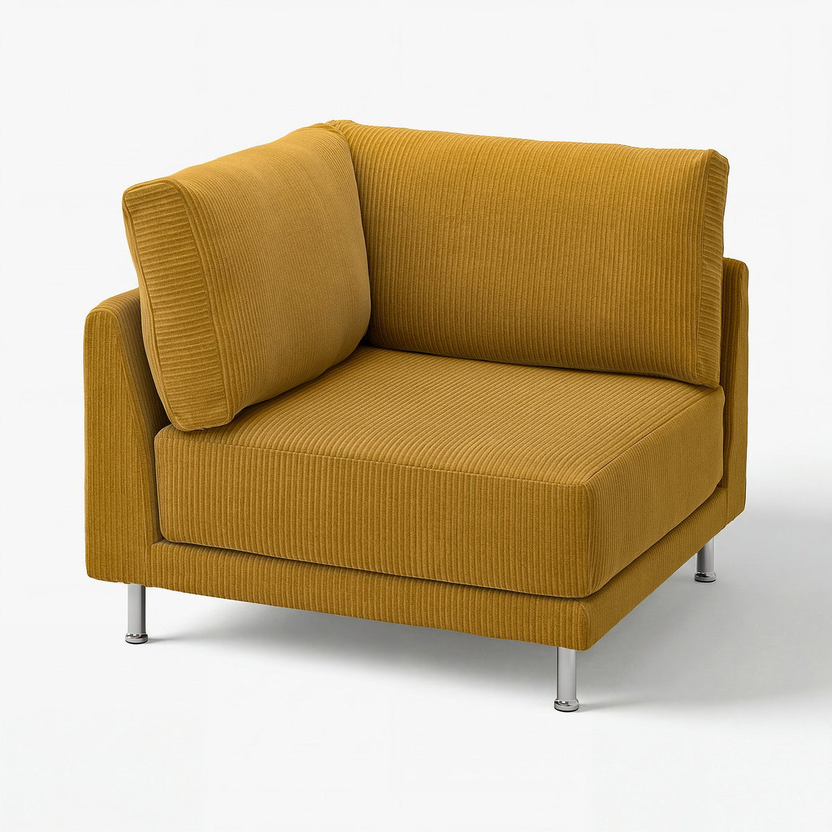 UPPÅKRA cover for corner module, Samsala yellow-brown