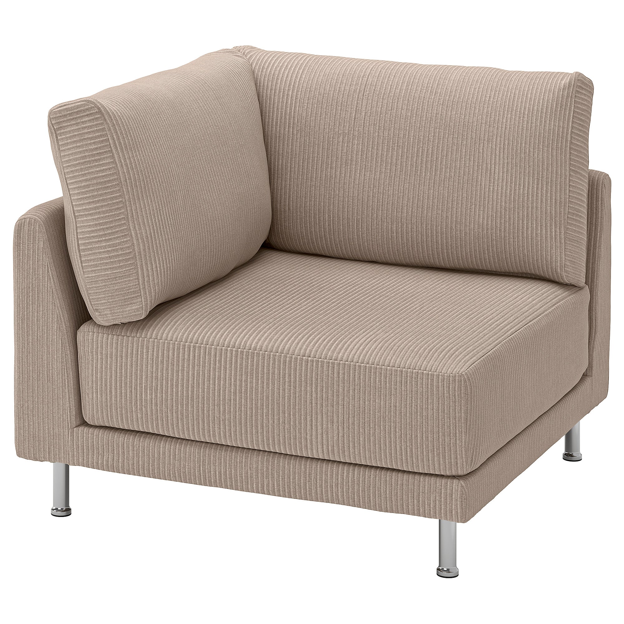 UPPÅKRA cover for corner module, Samsala grey-beige