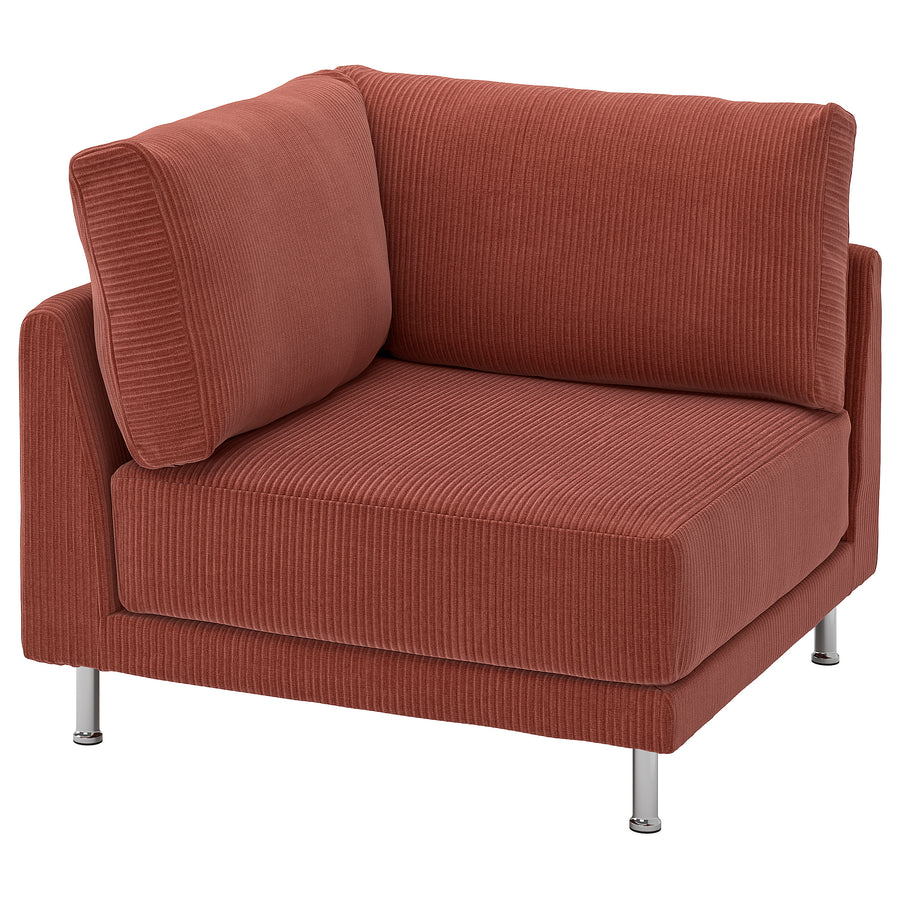 UPPÅKRA cover for corner module, Samsala brown-red