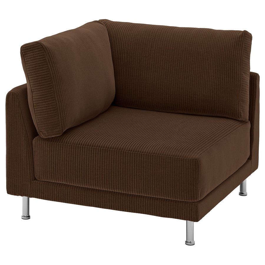 UPPÅKRA cover for corner module, Samsala dark brown