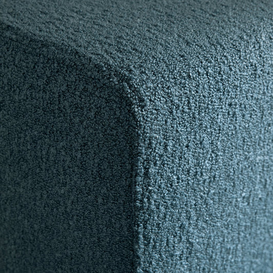 UPPÅKRA cover for footstool, Axvall dark grey-blue, 70x71x95 cm
