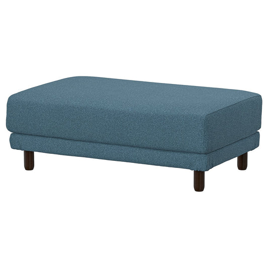 UPPÅKRA footstool, Axvall dark grey-blue, 127x46x77 cm