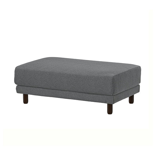 UPPÅKRA footstool, Johanneshov dark grey, 127x46x77 cm
