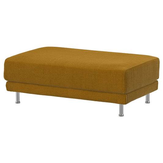 UPPÅKRA footstool, Samsala yellow-brown, 127x46x77 cm