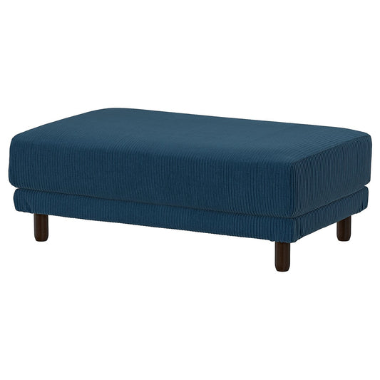 UPPÅKRA footstool, Samsala dark blue, 127x46x77 cm