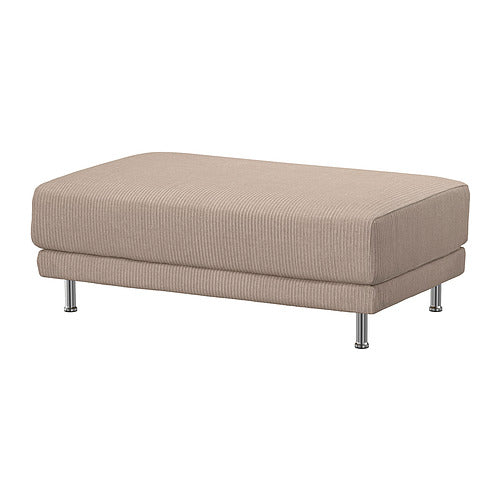 UPPÅKRA footstool, Samsala grey-beige, 127x46x77 cm