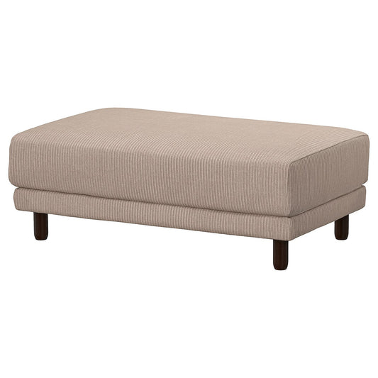 UPPÅKRA footstool, Samsala grey-beige, 127x46x77 cm
