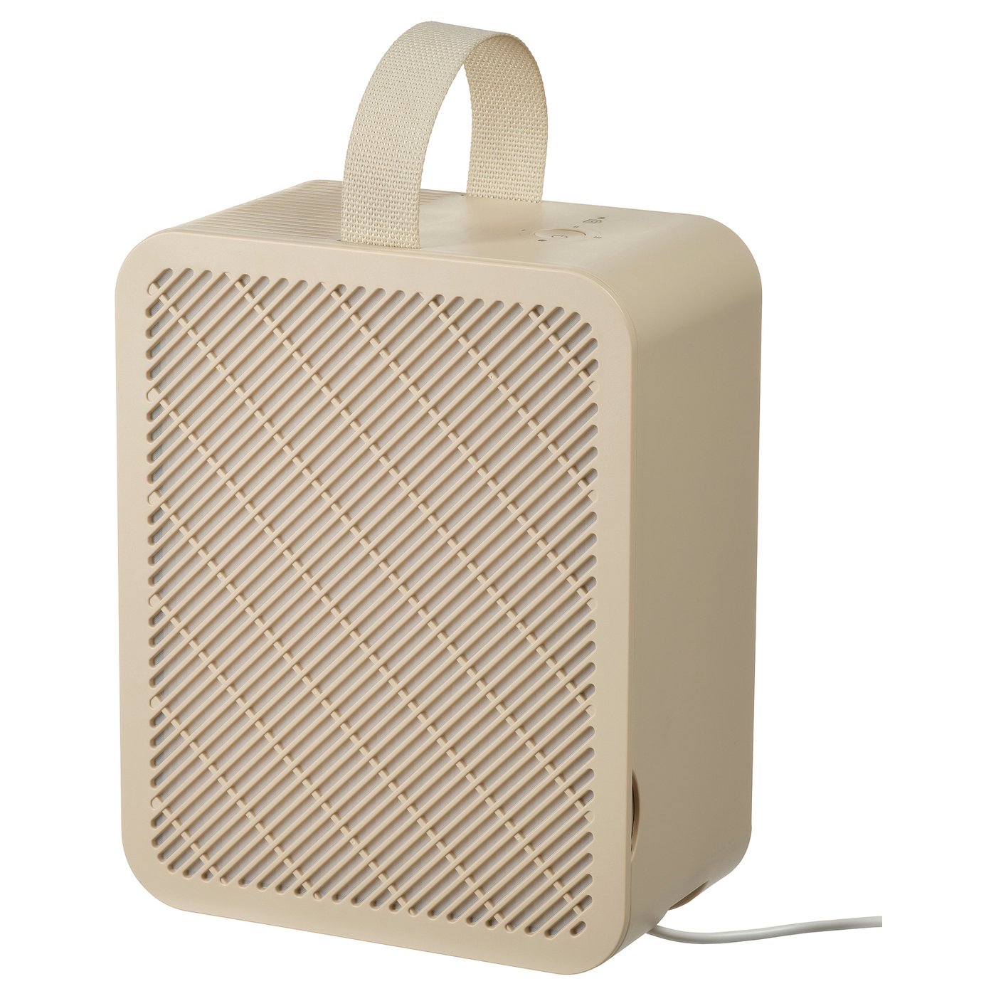 UPPÅTVIND air purifier, beige, 22.5x28x12.5 cm
