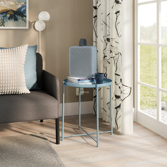 UPPÅTVIND air purifier, blue, 22.5x28x12.5 cm
