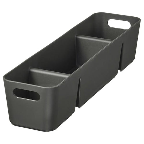 UPPDATERA - UPPDATERA Box, anthracite, 50x12 cm