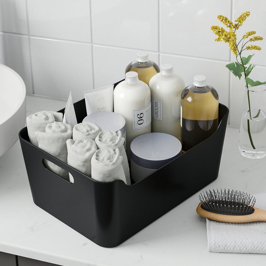 UPPDATERA box, anthracite, 34x24 cm