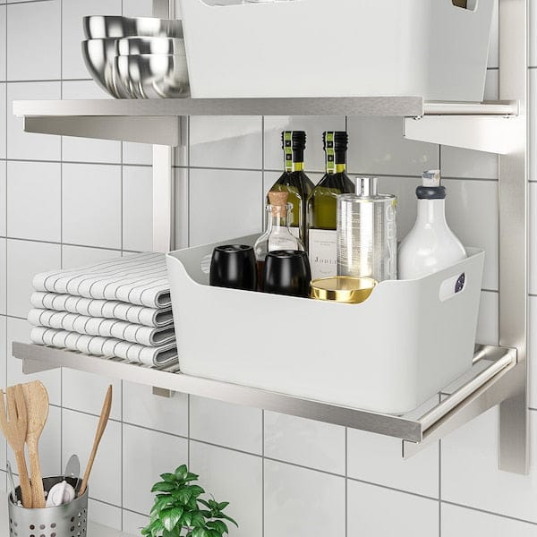 Ikea UPPDATERA - Box, white, 34x24 cm