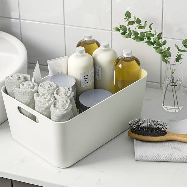 Ikea UPPDATERA - Box, white, 34x24 cm