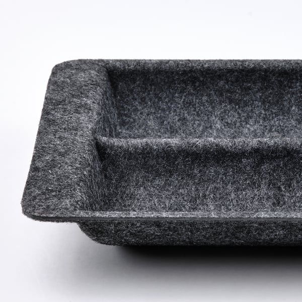 UPPDATERA sliding organiser for drawer, grey, 60 cm