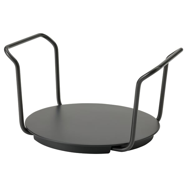 UPPDATERA plate holder, anthracite, 19-31 cm