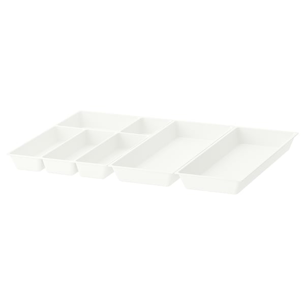UPPDATERA cutlery tray/2 utensil trays, white, 72x50 cm
