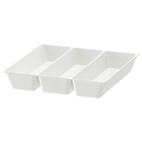 UPPDATERA - UPPDATERA Cutlery tray, white, 32x31 cm