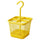 UPPDATERA cutlery caddy, yellow, 12x12 cm