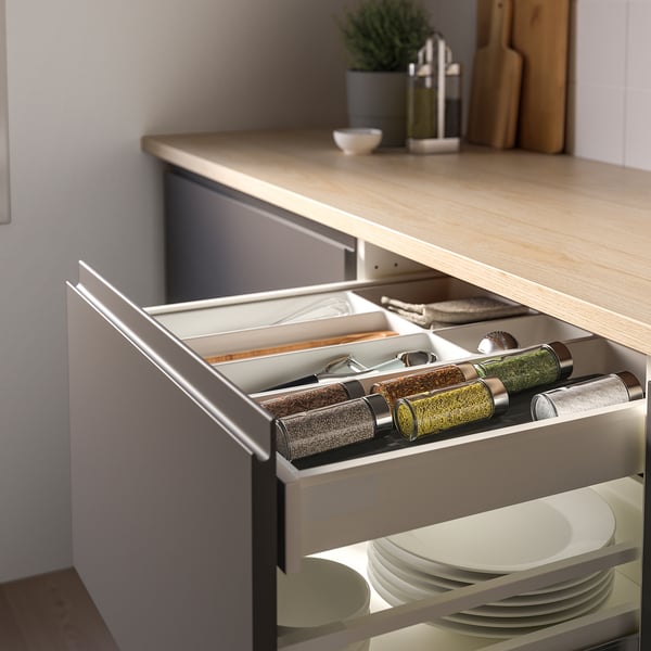 UPPDATERA spice rack, anthracite, 20x50 cm