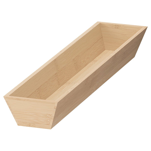 UPPDATERA utensil tray, bamboo, 10.0x5.6x49.5 cm