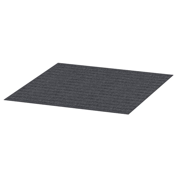 UPPDATERA drawer mat, grey, 50x48 cm