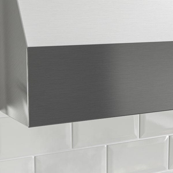 Ikea UPPFRISKANDE Hood to be fixed to the wall - stainless steel colour 80 cm , 80 cm