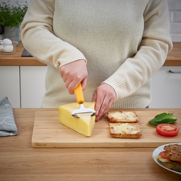UPPFYLLD cheese slicer, bright yellow