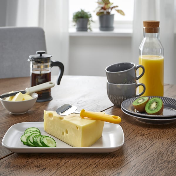 UPPFYLLD cheese slicer, bright yellow