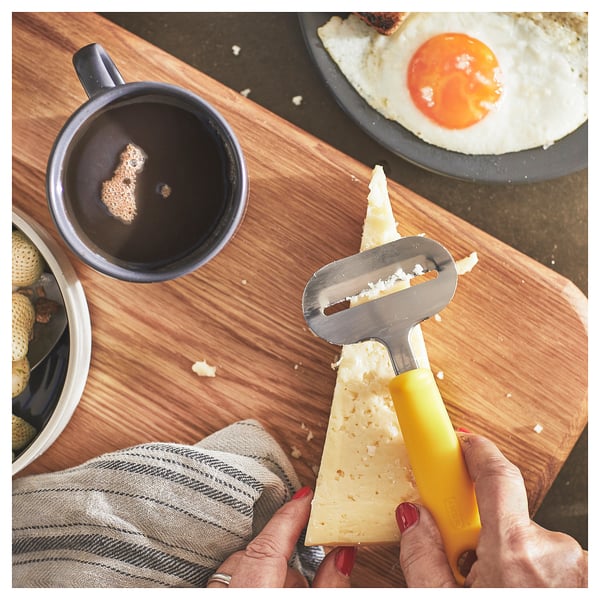 UPPFYLLD cheese slicer, bright yellow
