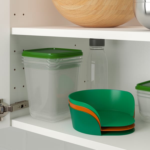UPPFYLLD - UPPFYLLD Preparation bowl, mixed colours, 18 cm
