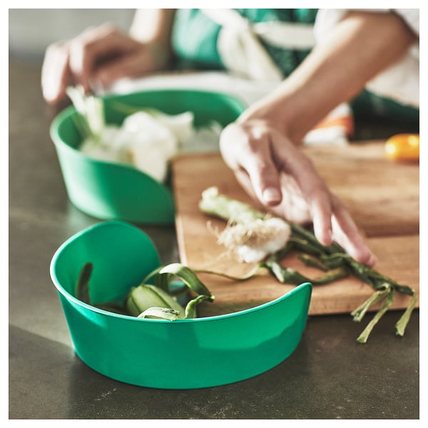 UPPFYLLD - UPPFYLLD Preparation bowl, mixed colours, 18 cm