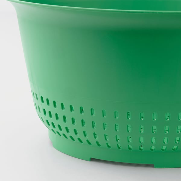 UPPFYLLD - UPPFYLLD Colander, bright green, 24 cm