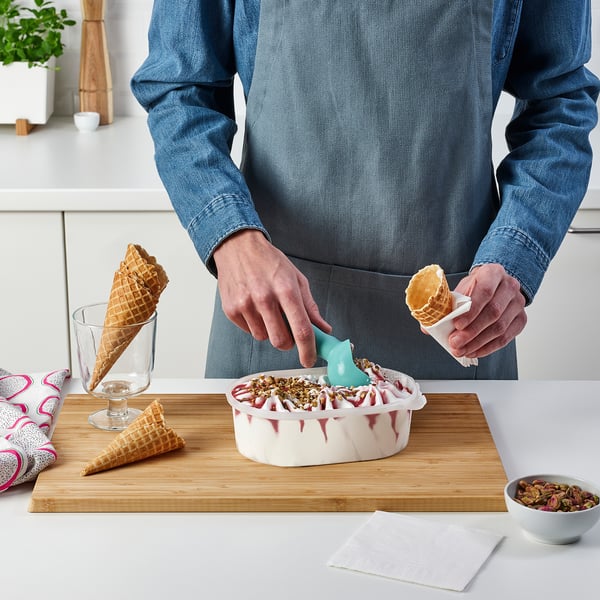 UPPFYLLD ice-cream scoop, turquoise