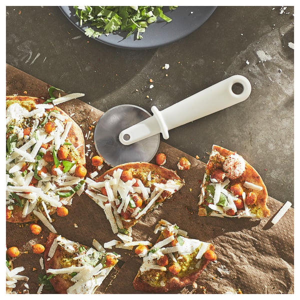 UPPFYLLD pizza cutter, off-white