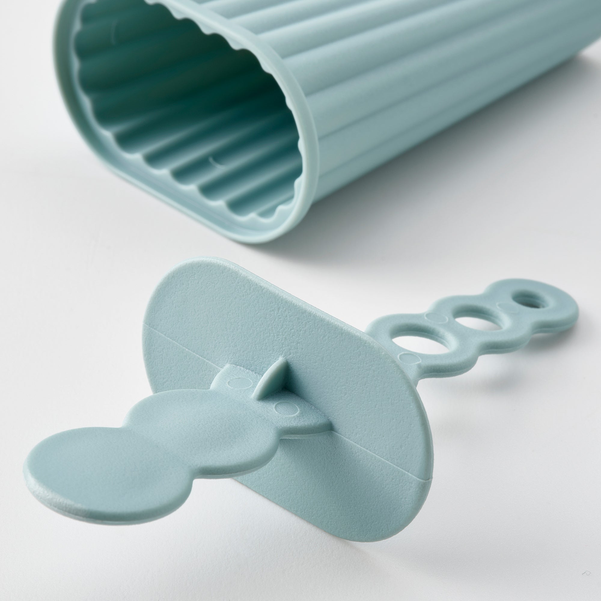 UPPFYLLD ice lolly maker, light turquoise, 13x13 cm, 6 pack